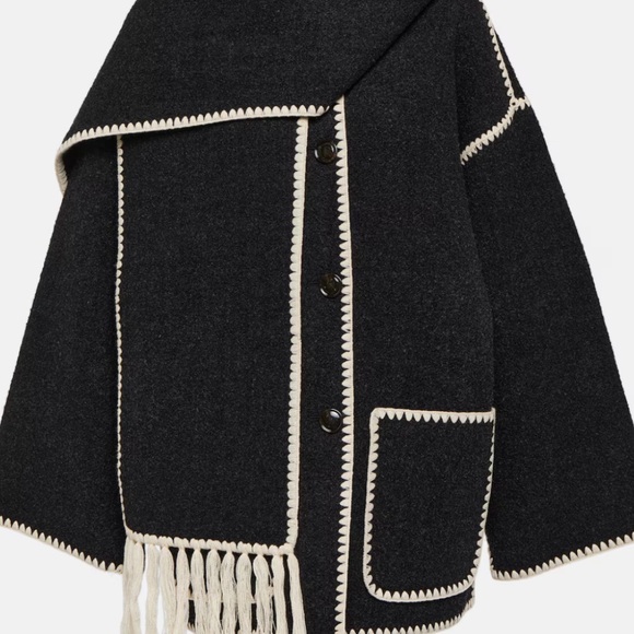 Toteme Scarf Coat - Picture 5 of 5